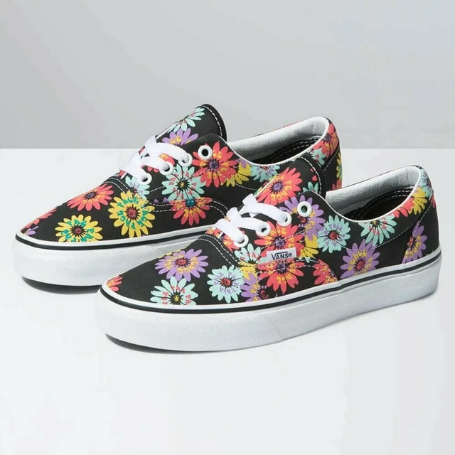 Tenis Vans Era Peace Floral Your Face Skateboard