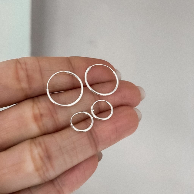 Argolla cubana de plata 925