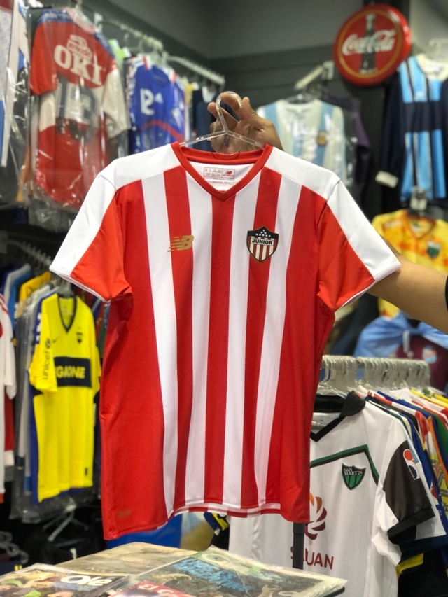 Camiseta Junior Titular 2018 Sin Publicidades