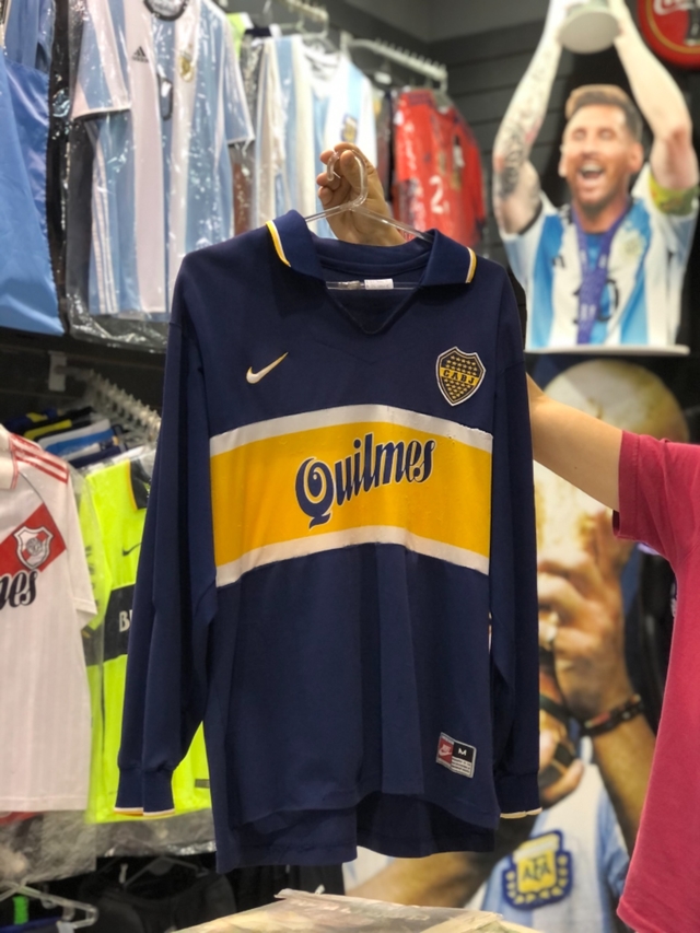 Camiseta Boca Manga Larga 1997 - Tomydeportes