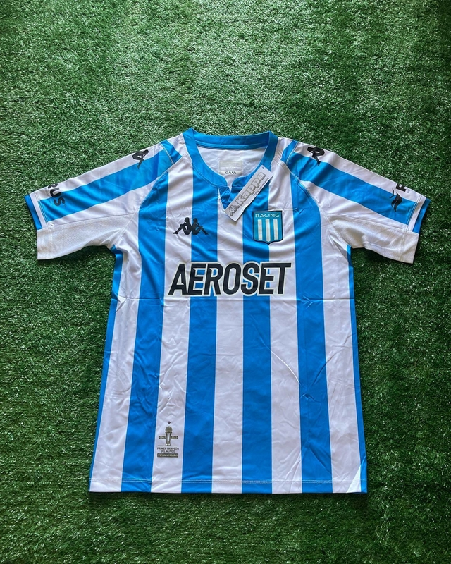 equipación - fútbol - racing - conjunto - deportivo - personalizado - ropa  - clubes - tienda - online