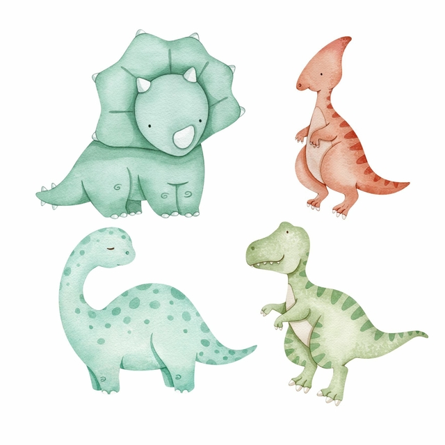 Adesivo de Parede Quarto Menino Dinossauro Baby – Quartinhos