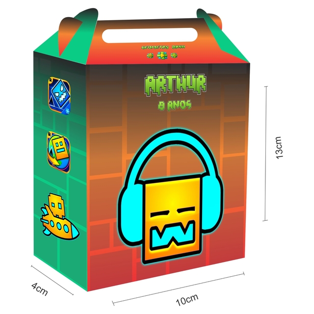 Kit Festa 10 Caixinha Surpresa Roblox Lembrancinha Personalizada