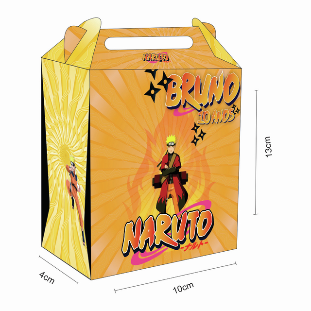 Kit completo para festa personalizada do Naruto totalmente gratuito