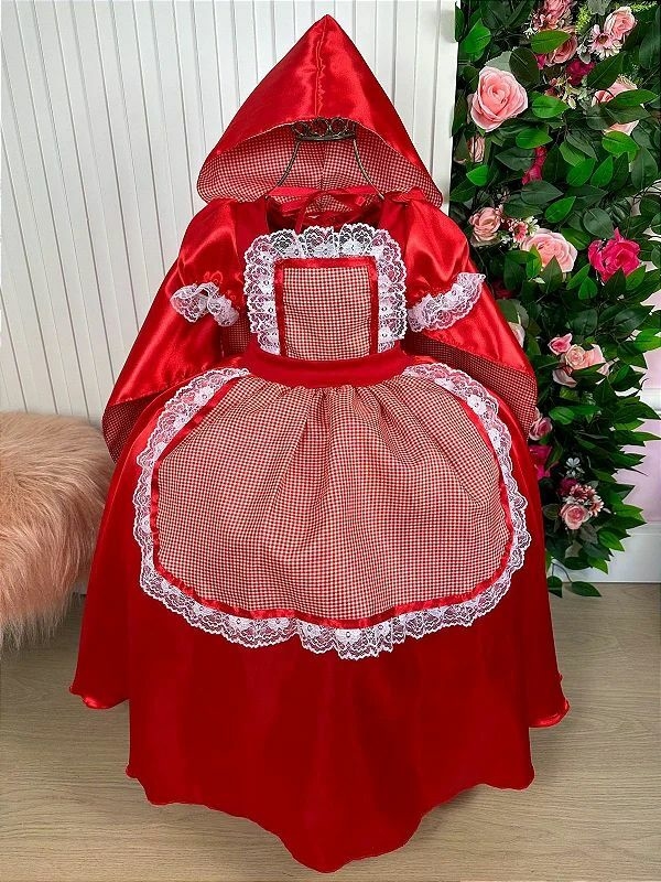 Fantasia Infantil Chapeuzinho Vermelho