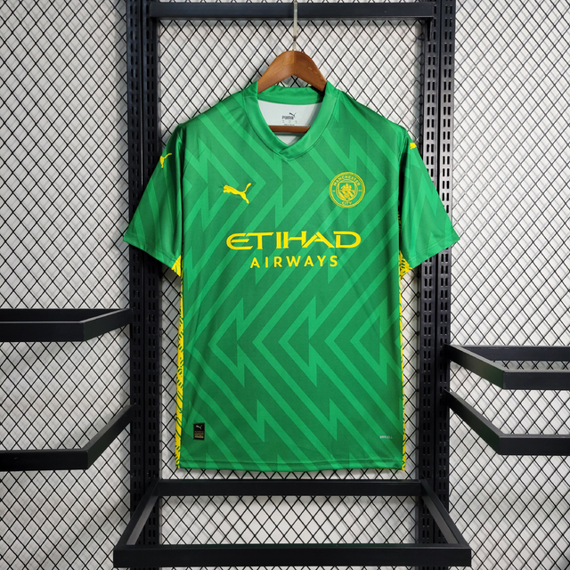 Camisa Manchester City (Goleiro) Vermelha 2022/2023 – Versão