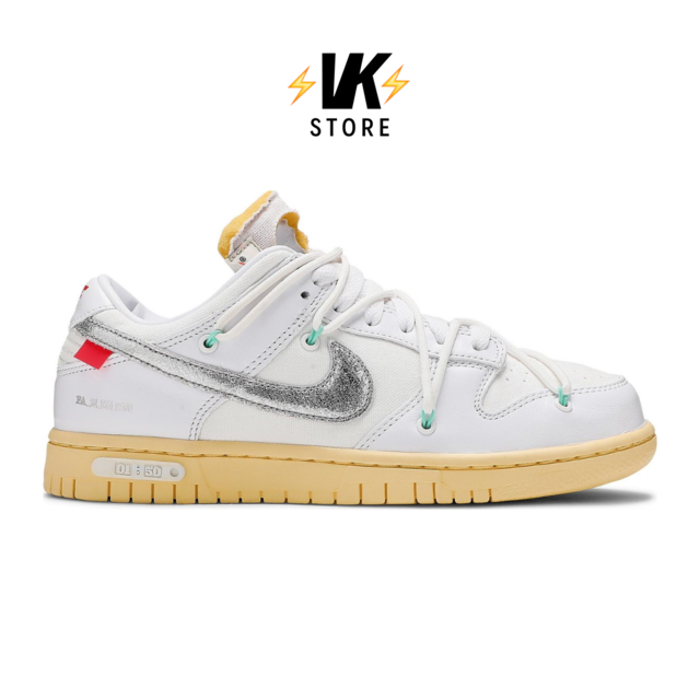 Sb dunk low off white sale