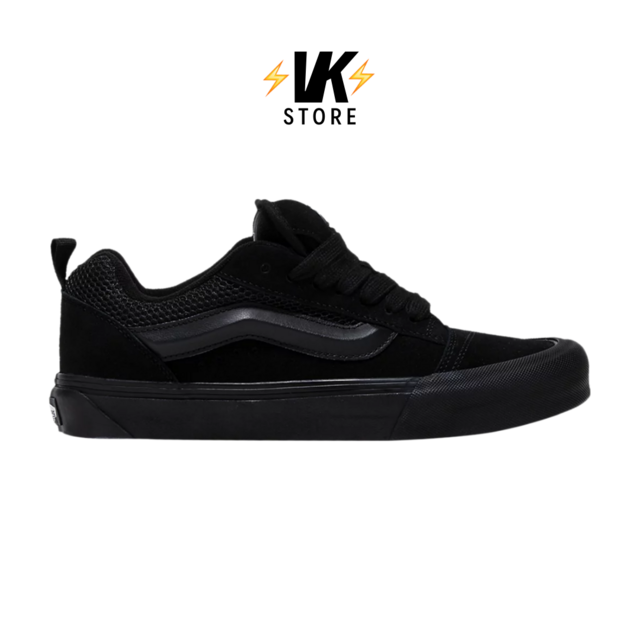 Vans Knu Skool Triple Black Comprar en VEKICKZ