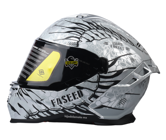 CASCO INTEGRAL FASEED FS 867 COBRA GRIS MATE