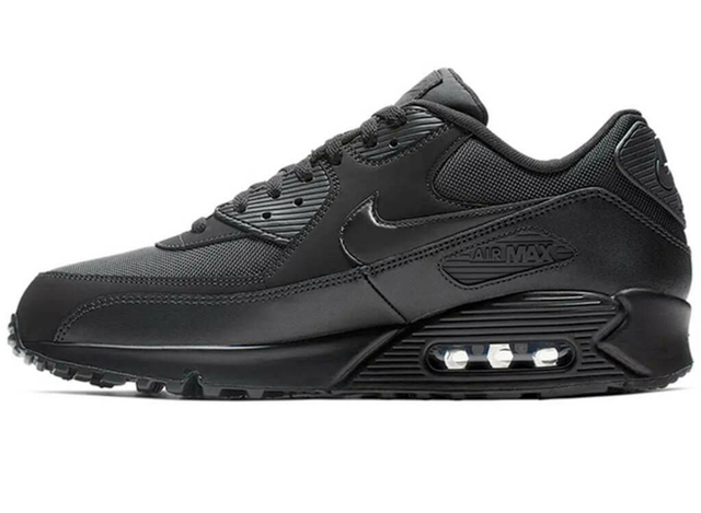 Tênis Nike Air Max 90 - Masculino - Branco, Preto e Vermelho - Vai de Tênis