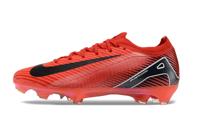 Chuteira Nike Air Zoom Mercurial Vapor 16 Elite FG Vermelho Preto