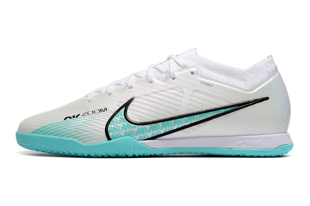 Chuteira Nike Mercurial Vapor 15 Elite Futsal Branco Azul