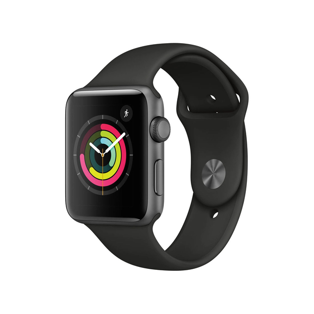 Apple watch series top 3 42mm silver aluminium