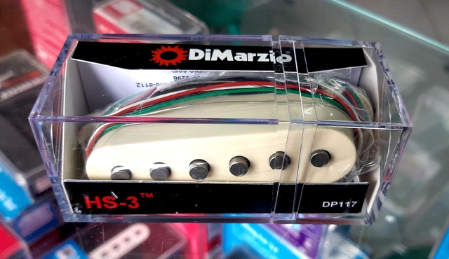 DiMarzio DP117 HS-3 Aged White