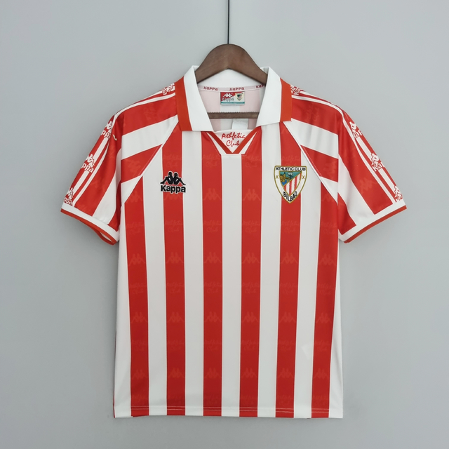 Camisa Kappa Athletic Bilbao Home 1995/97 Masculina