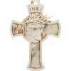 Cruz Crucifixo de Parede Jesus Rosto Paixão de Cristo
