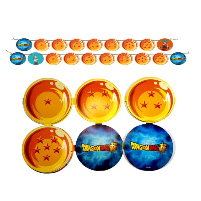 Enfeite Mobile - Dragon Ball Super - 04 Unidades - Festcolor