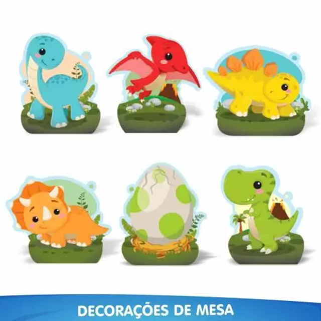 Papel de Parede Dinossauros Baby - Pérola Baby