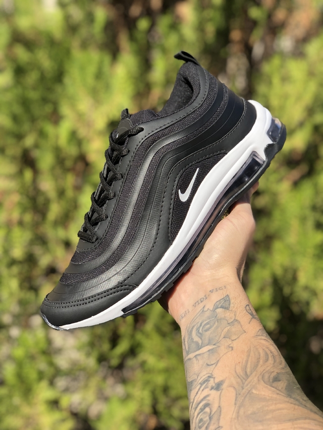 Air max 97 preto e branco masculino sales