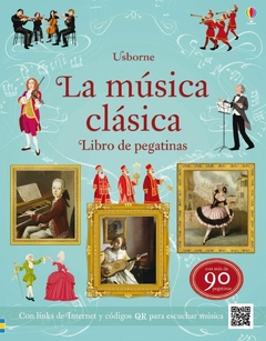 LA MÚSICA CLASICA libro de pegatinas