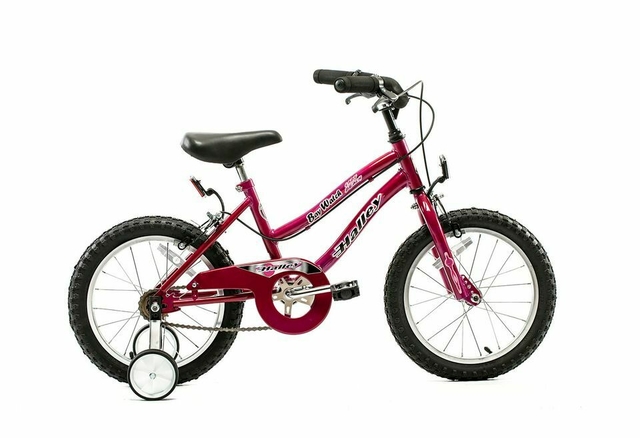 Bicicleta infantil nena rodado 16 dama19057 Magenta