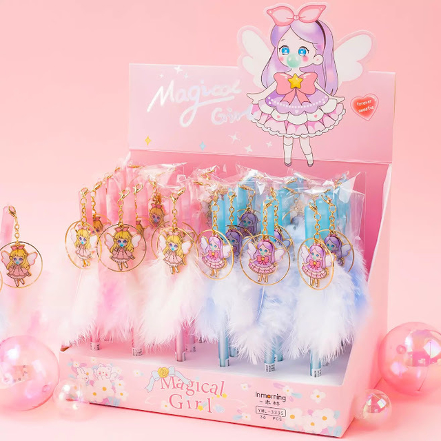 Caneta menina fofa - Comprar em Papelaria Mundo Kawaii