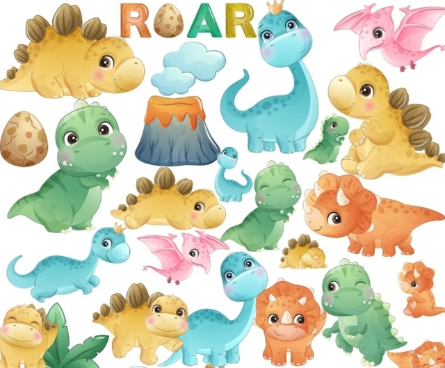 ARTE DIGITAL - DINOSSAURO ROAR