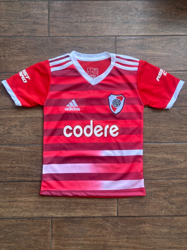 Camiseta Alternativa Roja River 22 23 NI OS