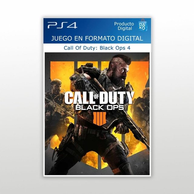 Call of Duty Black Ops 4 PS4 Digital Primario