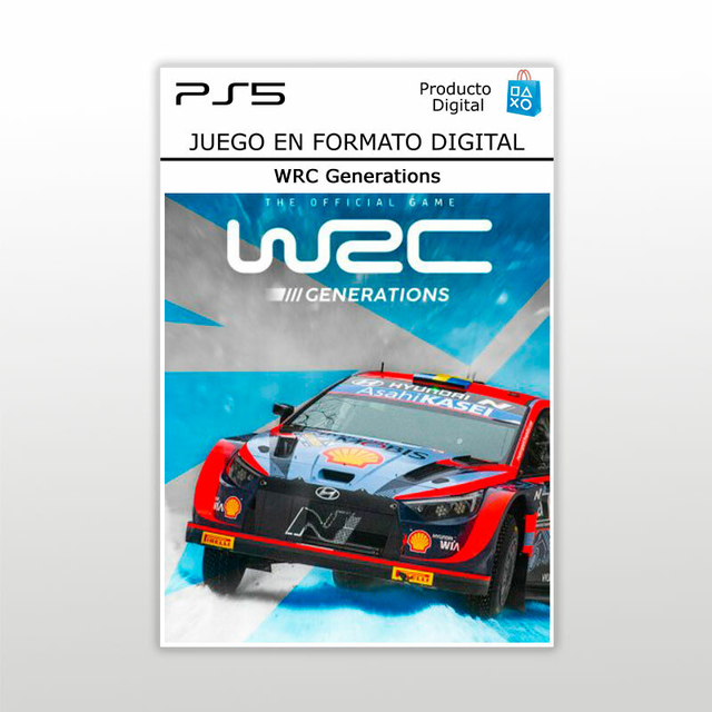 WRC Generations PS5 Digital Primario - Estación Play