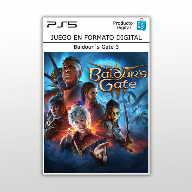 Baldur's Gate 3 PS5 Digital Primario - Estación Play