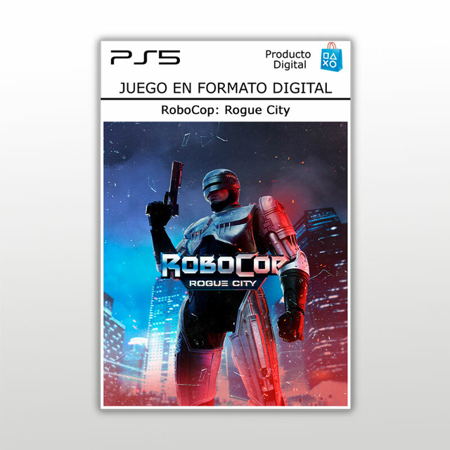 RoboCop Rogue City PS5 Digital Primario