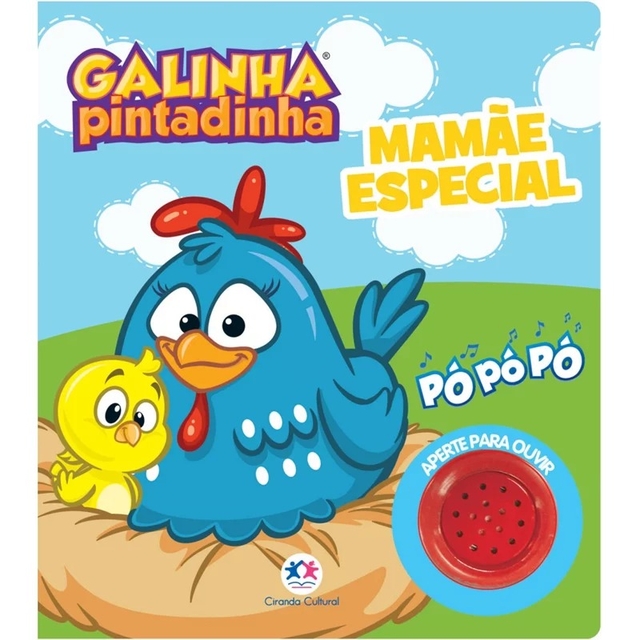 Livro Galinha Pintadinha Meu Livrão de Colorir 1 Unidade