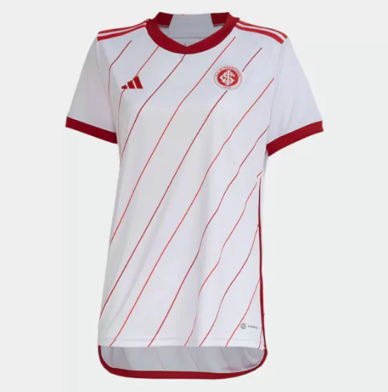 Camisa Internacional I 22/23 Torcedor Adidas Feminina - Vermelho