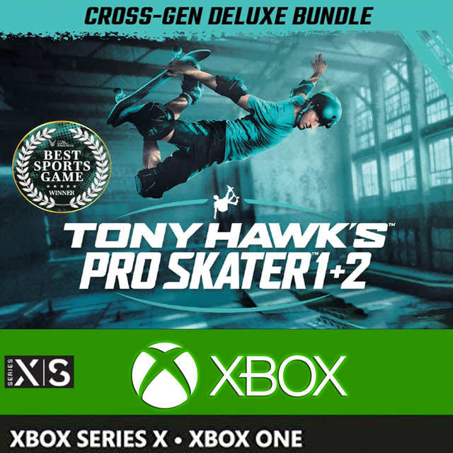 Tony Hawk's™ Pro Skater™ 1 + 2 - Cross-Gen Deluxe Bundle