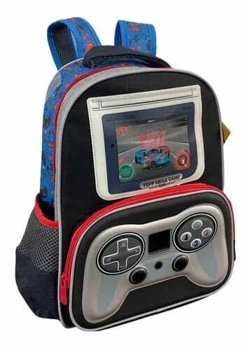 Mochila Infantil Escolar Meninos Videogame Jogos 2023 - P