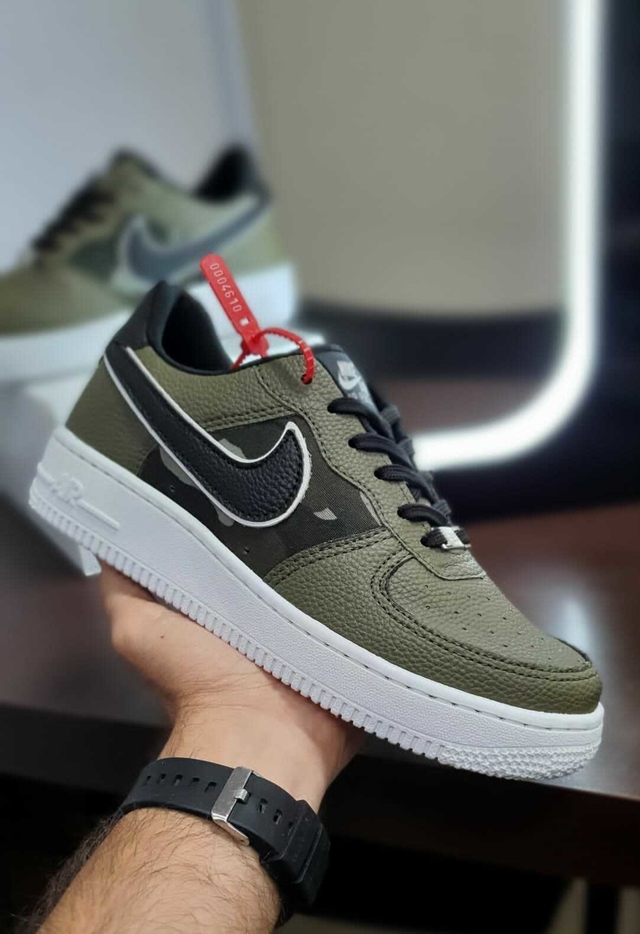 ZAPATILLAS NIKE AIR FORCE 1 VERDE/MILITAR - TORONTO