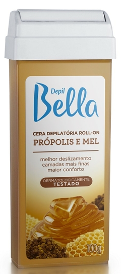 Cera Depil Bella Roll on 100g Propolis e Mel