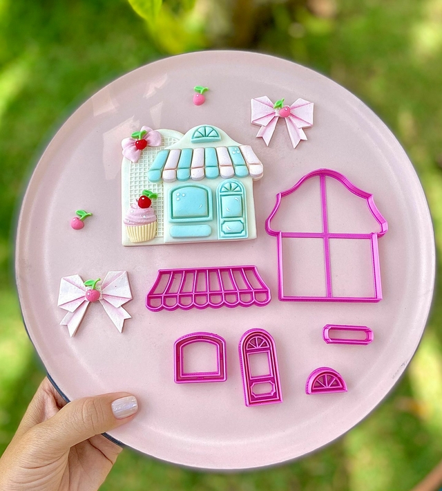 Cortador de Biscoito Casa (Casinha da Peppa Pig) - Mãe com Açúcar