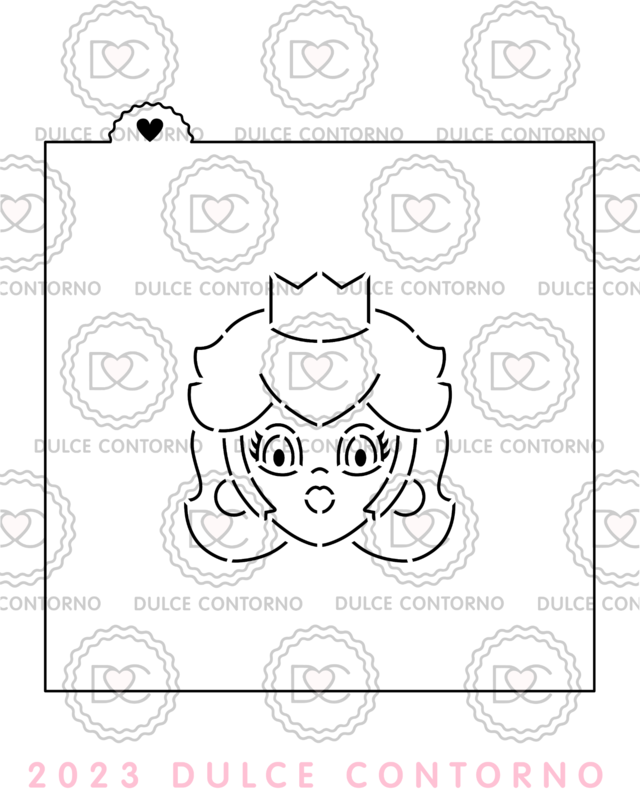 mario y la princesa peach para colorear