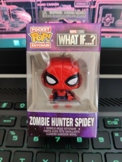 Funko POP Spider-Man - Zombie Hunter Spidey Keychain