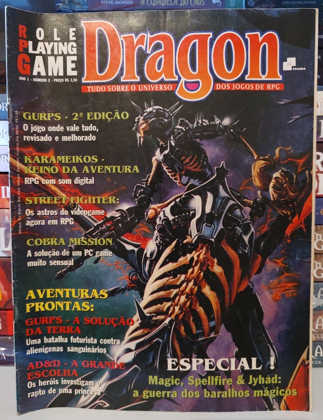 Revista Dragão Brasil #112 - RPG - Sebo do RPG