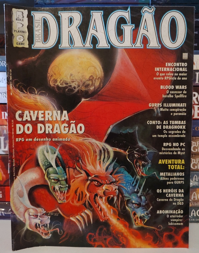 Revista Dragão Brasil #22 - RPG - Sebo do RPG