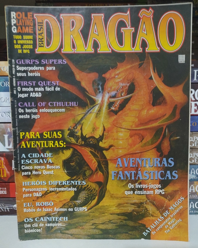 Revista Dragão Brasil #112 - RPG - Sebo do RPG