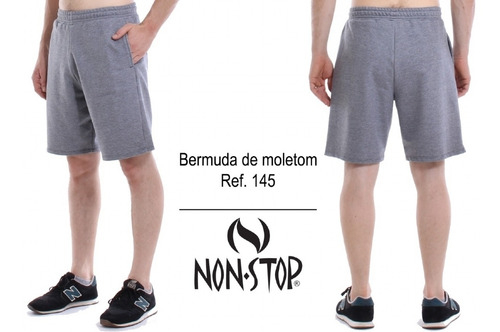 Bermuda De Moletom Mepase Ref. 145 Tamanhos Do P Ao Xgg. Co
