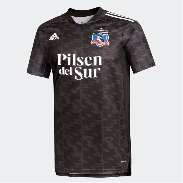 Camisa Colo Colo II 21 22 Preta Adidas Masculino Torcedor