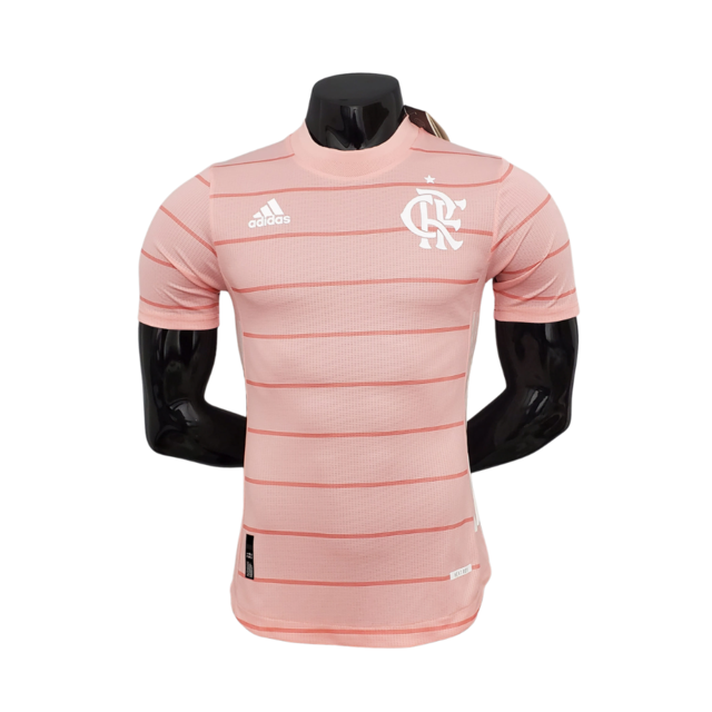 Camisa Flamengo Outubro Rosa 21/22 - Rosa - Adidas - Masculino Jogador