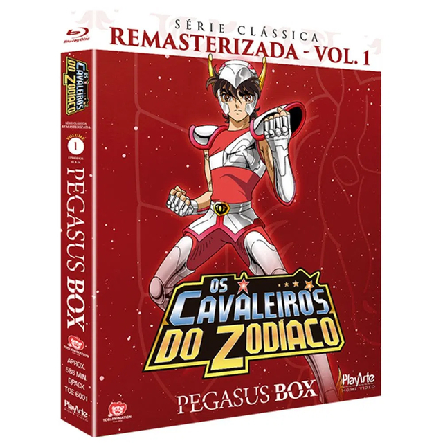 Os cavaleiros do zodiaco omega segunda temporada vol 1 ep 52 A 60 blu ray  em Promoção na Americanas