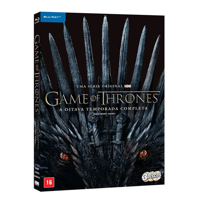 Blu-ray Box - Game of Thrones - 8ª Temporada Completa