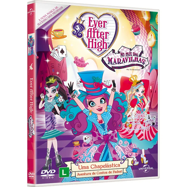 DVD - Ever After High - No País Das Maravilhas